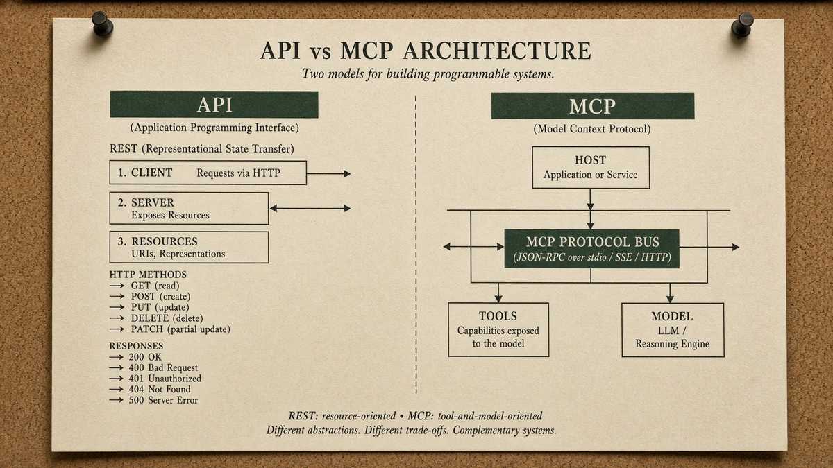 MCP och skillnaden mot ett API